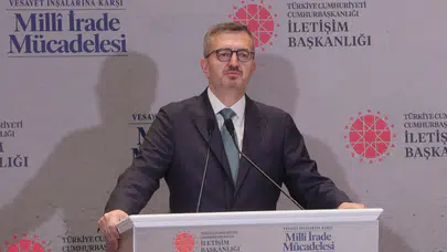 İletişim Başkanı Duran'dan tarihi uyarı: Vesayet zincirleri bir daha dönmemek üzere kırıldı
