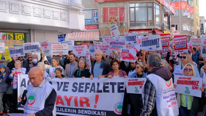 Eskişehir'de emeklilerden vefalı yürüyüş: Ali Şekeroğlu unutulmadı