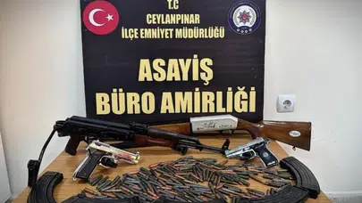 Şanlıurfa'da dev operasyon: Cephanelik gibi evlere baskın