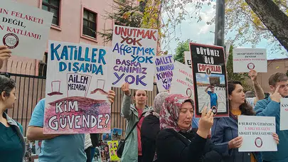 Depremzede ailelerin adalet nöbetinde 11. gün: Bakanlık önünde hüzünlü veda