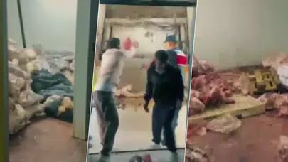 Başkentte büyük gıda vurgunu: 104 ton bozuk ete jandarma baskını