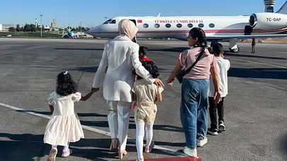 Şam'da duygusal buluşma: Türkiye'deki Suriyeli çocuklar ailelerine teslim edildi