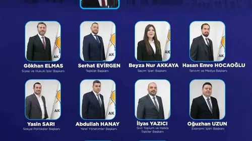 AK Parti Odunpazarı İlçe Yürütme Kurulu Açıklandı
