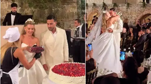 Esra Erol'un Kardeşi Eda Erol, Ekrem Karaçayır ile Evlendi