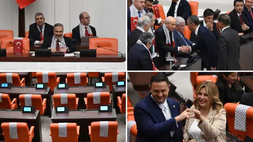 TBMM'deki Filistin Özel Oturumu: Dikkat Çeken Anlar