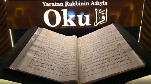 Dünyanın en büyük ikinci el yazması Kur’an-ı Kerim’i Kahramanmaraş'ta ziyarete açılıyor