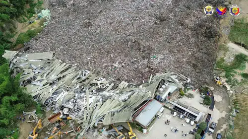 Cebu Şehrinde Çöp Dağının Çökmesi: Ölü ve Kayıplar Var