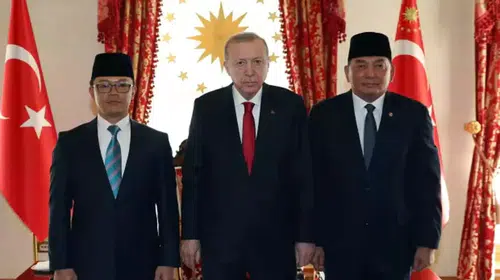 Cumhurbaşkanı Erdoğan, Endonezyalı Bakanları Kabul Etti