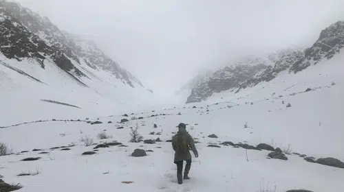 Erzincan'da mevsimin ilk karı düştü: Zirveler beyaza büründü