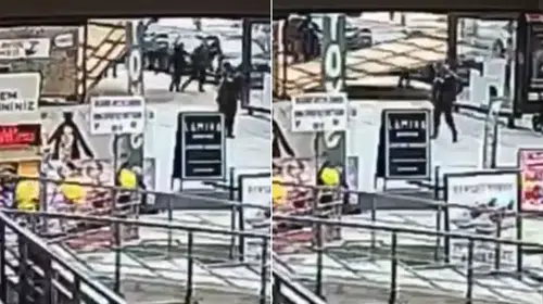 Bağdat Caddesi'nde dehşet anları: İnşaat panelleri ikiz kardeşlerin üzerine çöktü