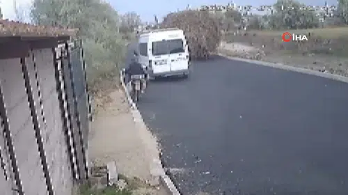 Niğde'de dehşet anları: Motosiklet kazası kamerada