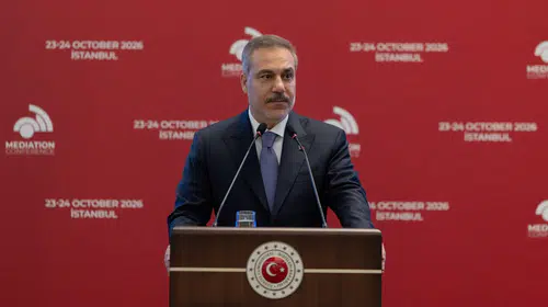 Bakan Fidan'dan küresel barış çağrısı: Her 12 dakikada bir sivil hayatını kaybediyor