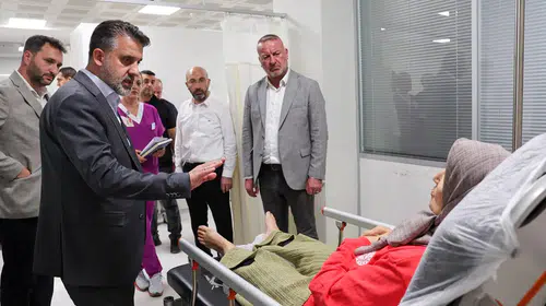 Manisa'daki acı kazanın ardından Bursa'dan destek eli: Yaralılar hastanede ziyaret edildi