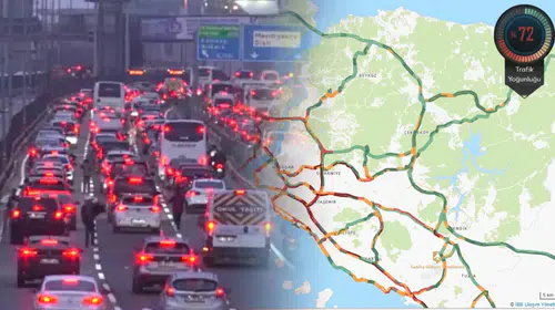İstanbul trafiğinde dev maç mesaisi: Kritik noktalarda yoğunluk alarmı