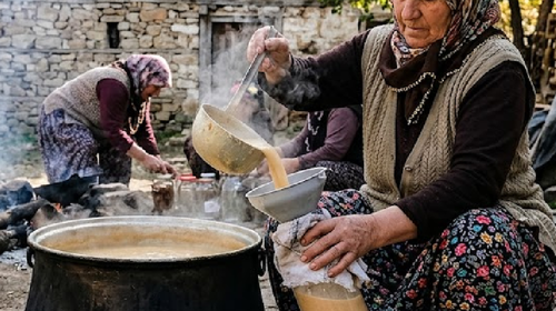 Tarhanada devrim gibi yöntem: Kurutmayı rafa kaldırdılar, şişelere doldurdular