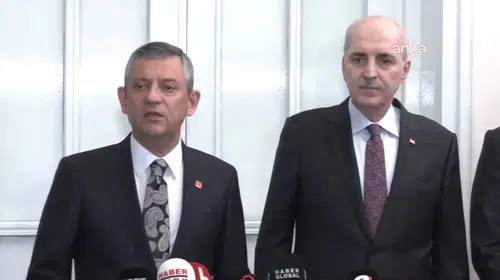 Numan Kurtulmuş ve Özgür Özel, Komisyon Raporunu Görüştü: 6. ve 7. Maddelere Vurgu Yapıldı