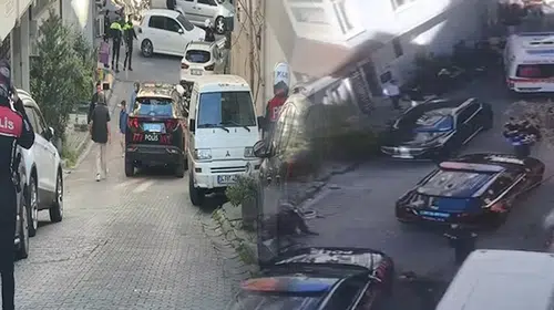 Kağıthane’de dehşet anları: Polise saldıran gençlerin kaçışı masum bir esnafı hayattan kopardı