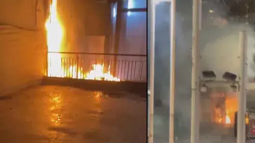 Taksim'de metro paniği: Asansörden yükselen dumanlar trafiği kilitledi