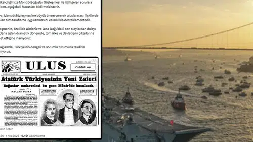 Rusya'dan Montrö mesajı: Türkiye'nin tutumuna övgü dolu sözler