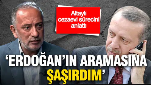 Fatih Altaylı'dan dikkat çeken itiraf: Cumhurbaşkanı'nın araması beni de şaşırttı