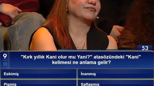 Beyaz’la Joker’de gündem olan soru: Kırk yıllık Kani olur mu Yani sözündeki o ifade ne anlama geliyor?