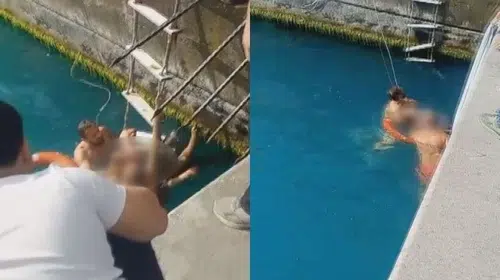Emirgan'da korku dolu anlar: Denizin ortasında fenalaşan kadın ölümden döndü