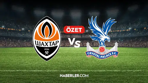 Konferans Ligi'nde nefes kesen mücadele: Crystal Palace deplasmanda Shakhtar Donetsk'i devirdi