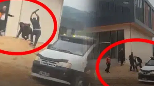 Trafikte öfke kontrolü kaybı: Çekici sürücüsünün dehşet saçtığı anlar kamerada