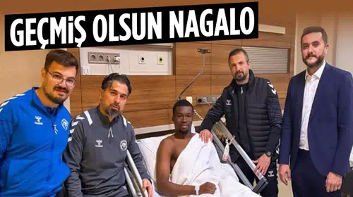 Zorlu Fenerbahçe mücadelesi sonrası Konyaspor'da gözler sağlık haberlerine çevrildi: İlhan Palut'tan öğrencisine moral ziyareti