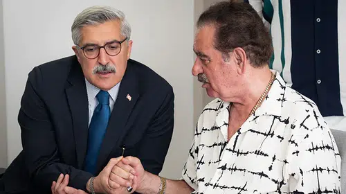 İmparator'dan hastane odasında moral depolayan ziyaret: Sağlık durumuna dair ilk sözleri geldi