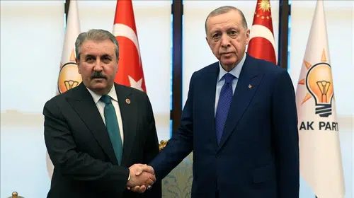 Destici’ye Erdoğan’dan tebrik mesajı: Siyaset sahnesinde yeni dönem vurgusu