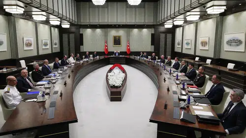 Beştepe'de kritik zirve: Devletin zirvesi kritik gündemle toplandı