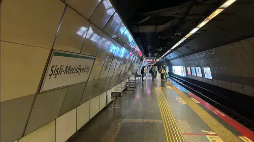 Mecidiyeköy metrosunda acı olay: Seferler durduruldu, istasyon tahliye edildi