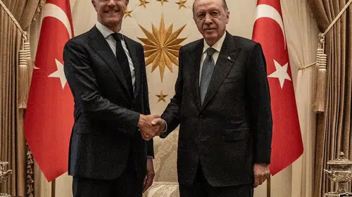 Ankara'da kritik zirve öncesi diplomasi trafiği: Rutte ve Erdoğan bir araya geldi