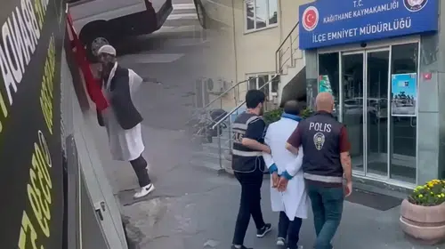 Kağıthane’de çirkin saldırı: Bayrağa kasteden şüpheli adalet önünde
