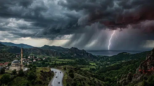 Meteoroloji uyardı: Güney Ege'de fırtınamsı rüzgar, Karadeniz'de sağanak etkili olacak