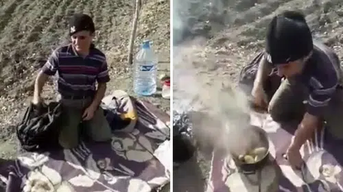Sosyal medyanın fenomen çobanı Şahin Dürlü'den samimi sofra paylaşımı