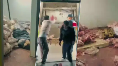 Başkentte büyük gıda vurgunu: 104 ton bozuk ete jandarma baskını