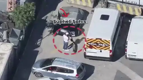 Skuterle kaçmaya çalıştı, dron takibiyle yakayı ele verdi: 54 suç kaydı çıktı