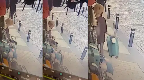 Kadıköy'de pes dedirten hırsızlık: Beğendiği valizi alıp gitti