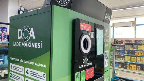 Boş şişeleri paraya dönüştürme dönemi: DOA sistemiyle atıklar kazanca dönüşüyor