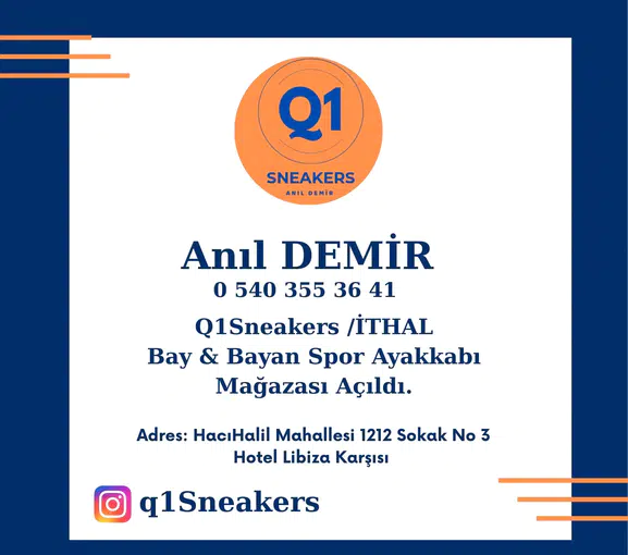 Q1 Sneakers Spor Ayakkabı Mağazası Hizmete
