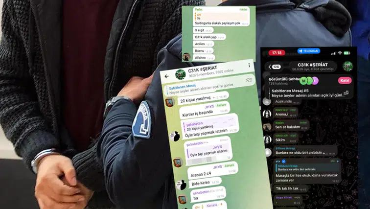 Okul saldırısı sonrası C31K grubundan skandal paylaşım! Harekete geçildi: Grup kapatıldı 2 gözaltı