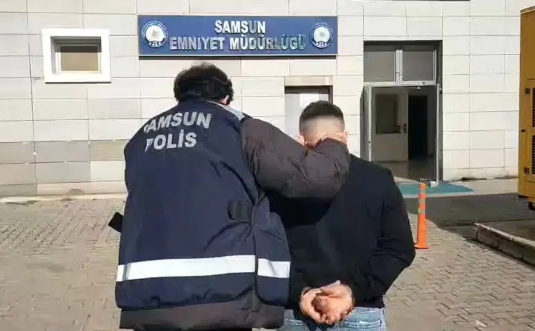 Samsun'da 15 Yıl 3 Ay Hapis Cezası Olan Firari Hükümlü Yakalandı